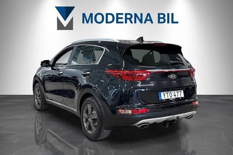 Begagnad Kia Sportage GT-Line 177 HK (130 kW) 2017 Svart SUV