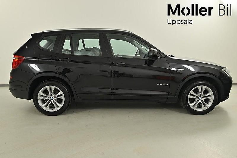 Begagnad BMW X3 2016 Svart SUV