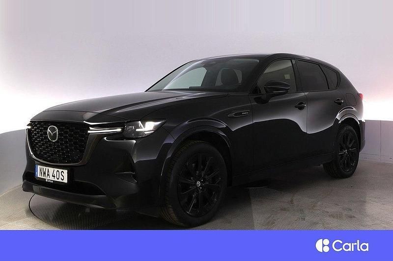 Svart Begagnad 2023 Mazda CX-60 Homura-Line SUV | 470 900 kr (Marknadspris) - Bild 1/4