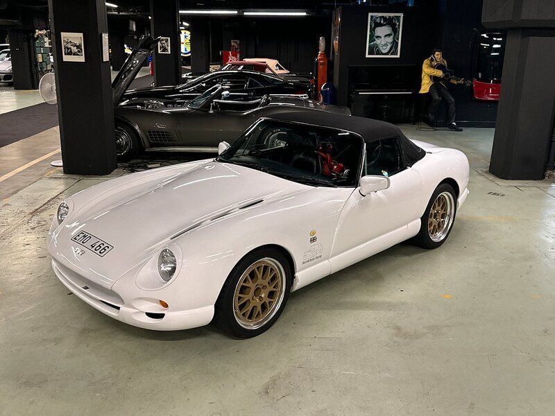 Begagnad TVR Chimaera 340 HK (250 kW) 1998 Vit Cab