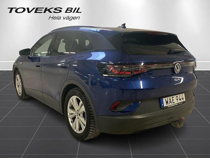 Begagnad VW ID.4 Pro Performance 150 kW (204 HK) 2023 Blue dusk metallic SUV
