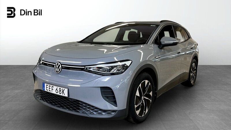 Grå Begagnad 2022 VW ID.4 Pro Performance SUV | 309 800 kr (Marknadspris) - Bild 1/4