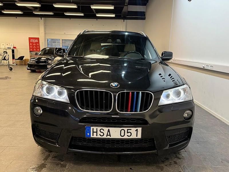 Begagnad BMW X3 M Sport 184 HK (135 kW) 2012 Svart SUV