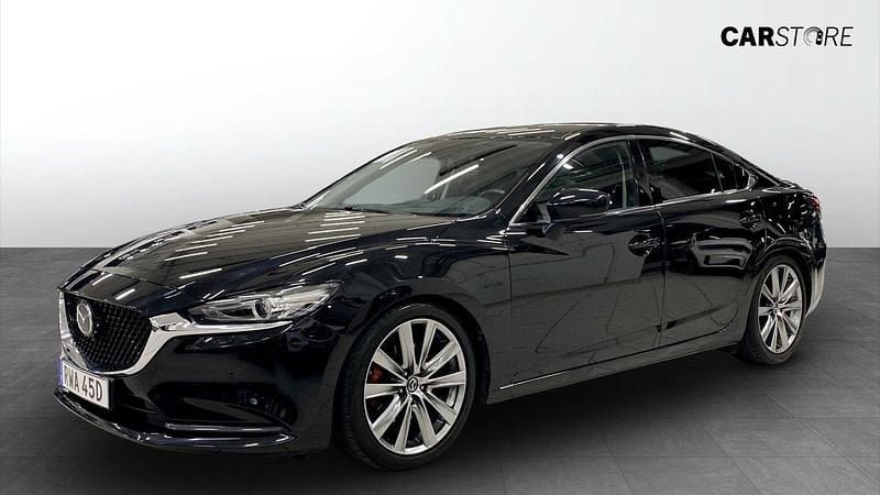 Svart Begagnad 2020 Mazda 6 Sedan | 209 900 kr (Superpris) - Bild 1/4