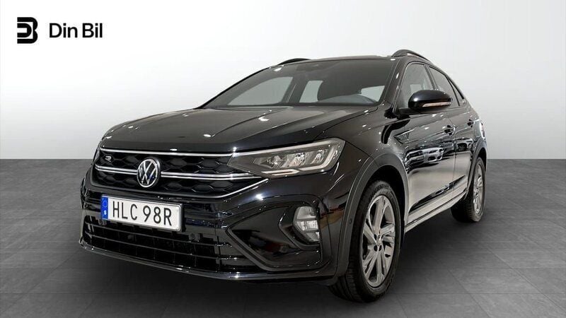 Svart Begagnad 2022 VW Taigo R-line SUV | 249 900 kr (Marknadspris) - Bild 1/4