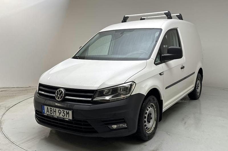 Vit Begagnad 2020 VW Caddy Minibuss | 119 000 kr (Bra pris) - Bild 1/4