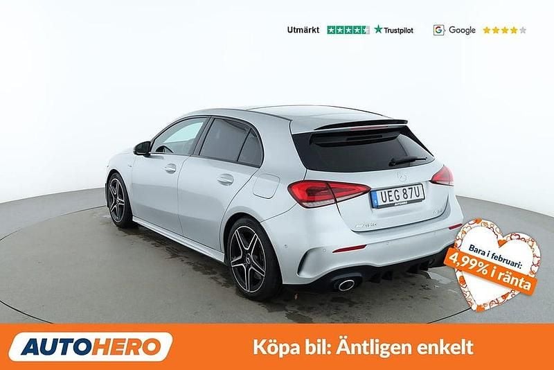 Begagnad Mercedes A35 AMG AMG 310 HK (228 kW) 2021 Silver Halvkombi