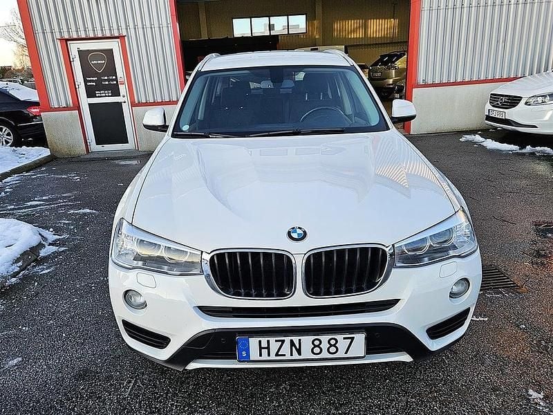 Begagnad BMW X3 190 HK (139 kW) 2015 Vit SUV