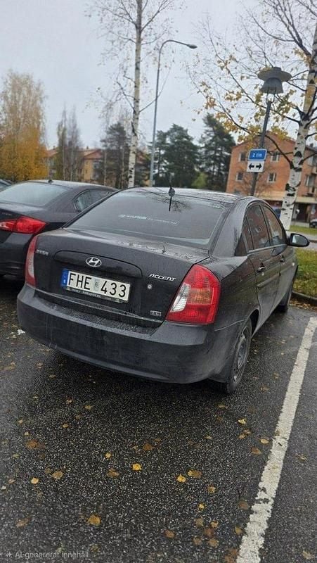 Begagnad 2007 Hyundai Accent Sedan | 22 500 kr - Bild 1/4