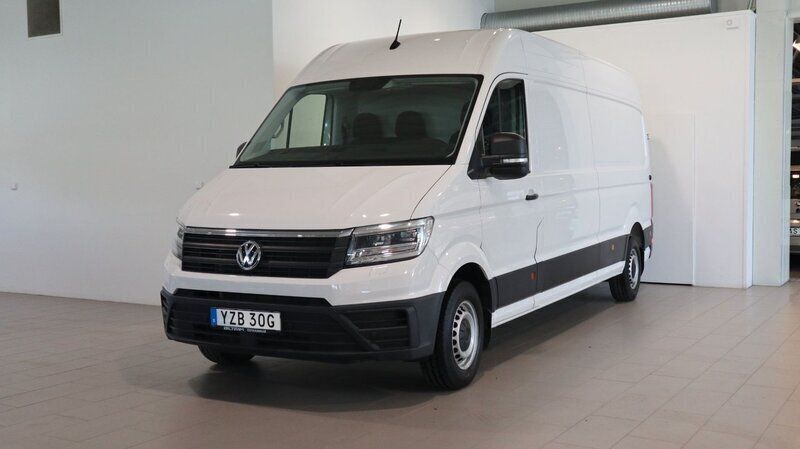 Vit (candy white) Begagnad 2019 VW Crafter Van | 399 900 kr (Lite dyr) - Bild 1/4