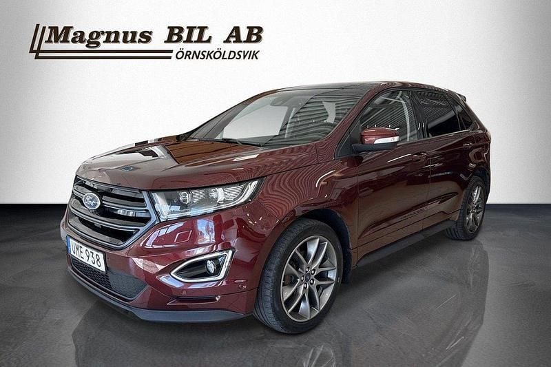 Orange Begagnad 2016 Ford Edge SUV | 189 900 kr (Marknadspris) - Bild 1/4