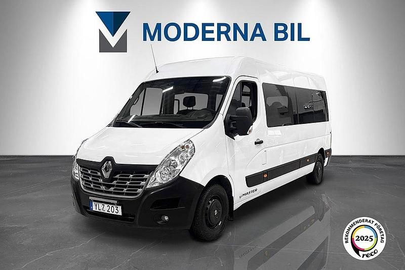 Vit Begagnad 2018 Renault Master Kombi | 279 400 kr - Bild 1/4