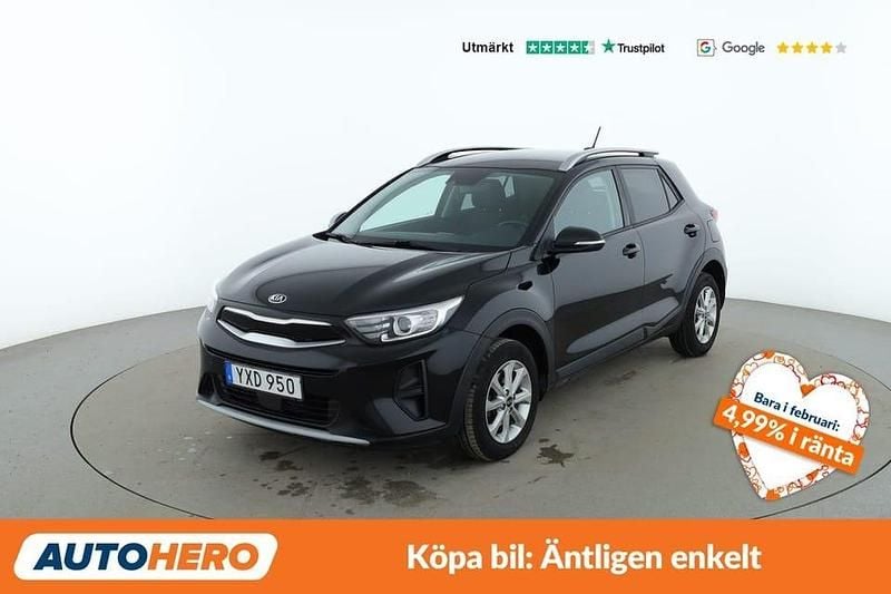 Svart Begagnad 2018 Kia Stonic Advance SUV | 144 000 kr (Marknadspris) - Bild 1/4