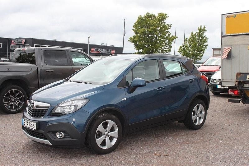 Blå Begagnad 2015 Opel Mokka SUV | 125 000 kr (Lite dyr) - Bild 1/4