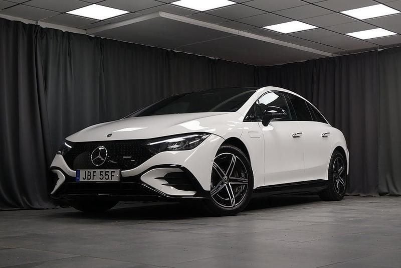Vit Begagnad 2024 Mercedes EQE350 Advanced Plus Sedan | 579 000 kr (Marknadspris) - Bild 1/4