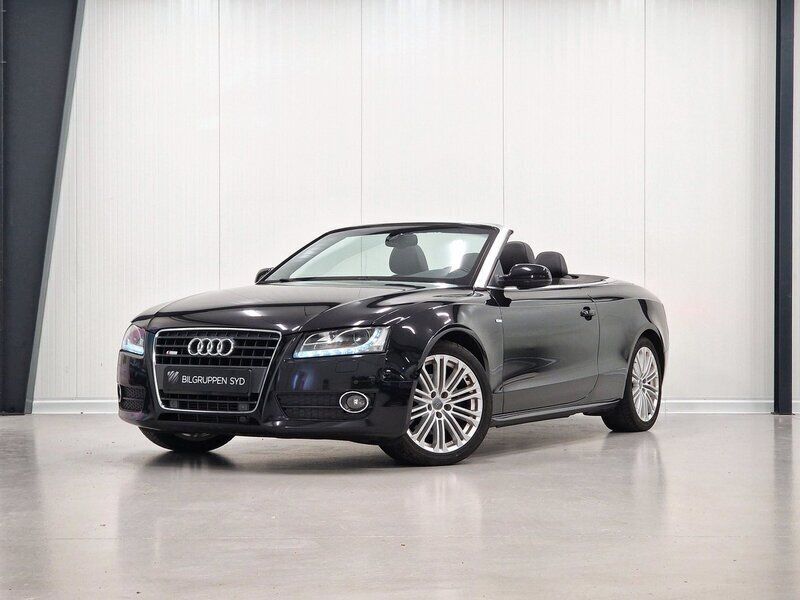 Svart Begagnad 2009 Audi A5 Cabriolet Comfort Cab | 139 900 kr (Lite dyr) - Bild 1/4