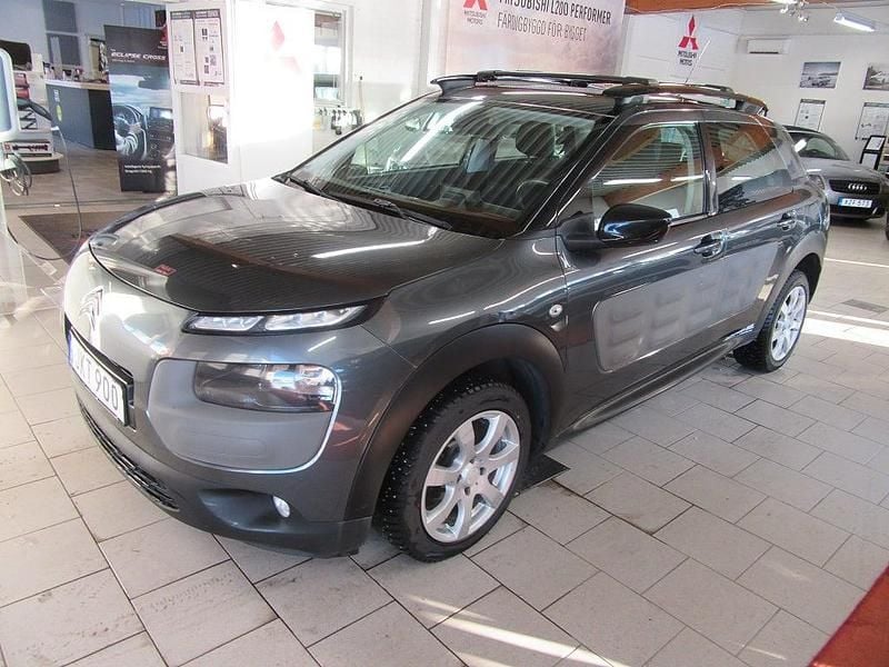 Begagnad Citroën C4 Cactus PureTech 82 HK (60 kW) 2014 Grå Halvkombi