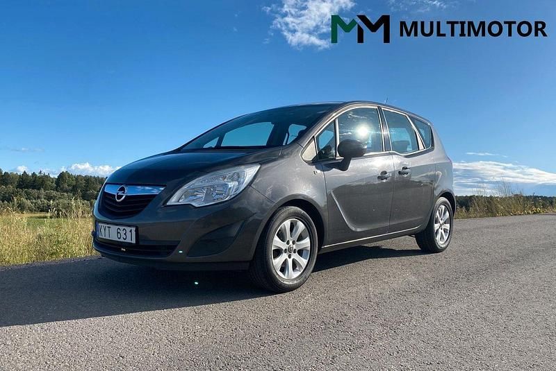 Grå Begagnad 2011 Opel Meriva Enjoy Minibuss | 49 900 kr (Lite dyr) - Bild 1/4