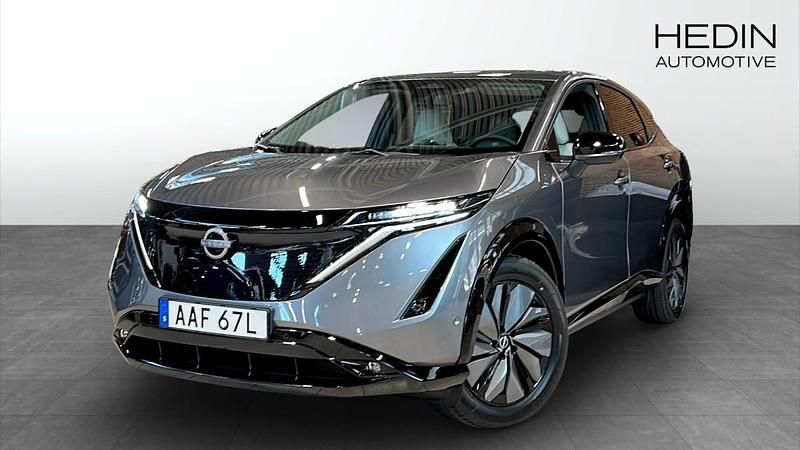 Grå (grey) Begagnad 2024 Nissan Ariya Evolve SUV | 569 900 kr - Bild 1/4