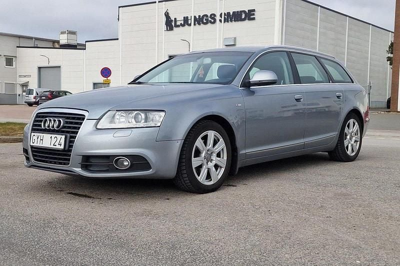Grå Begagnad 2010 Audi A6 Kombi | 39 900 kr (Superpris) - Bild 1/4