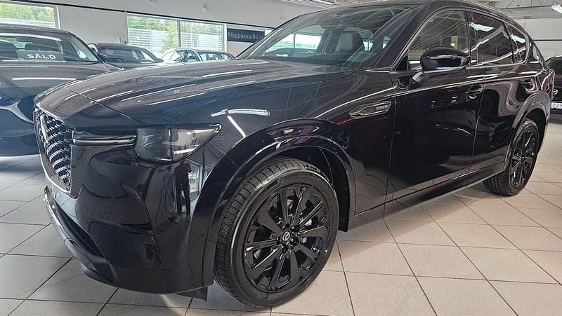 Ny Mazda CX-60 Homura-Line 327 HK (240 kW) 2025 Svart (jet black metallic ) SUV