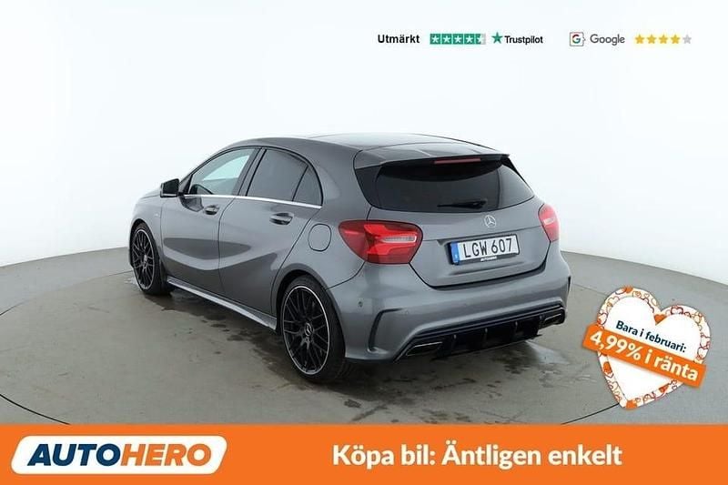 Begagnad Mercedes A45 AMG AMG 386 HK (283 kW) 2017 Mörkgrå Halvkombi