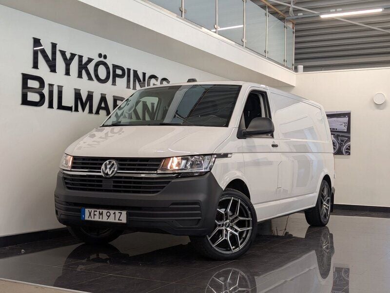 Vit Begagnad 2022 VW T6.1 Van | 259 900 kr (Bra pris) - Bild 1/4