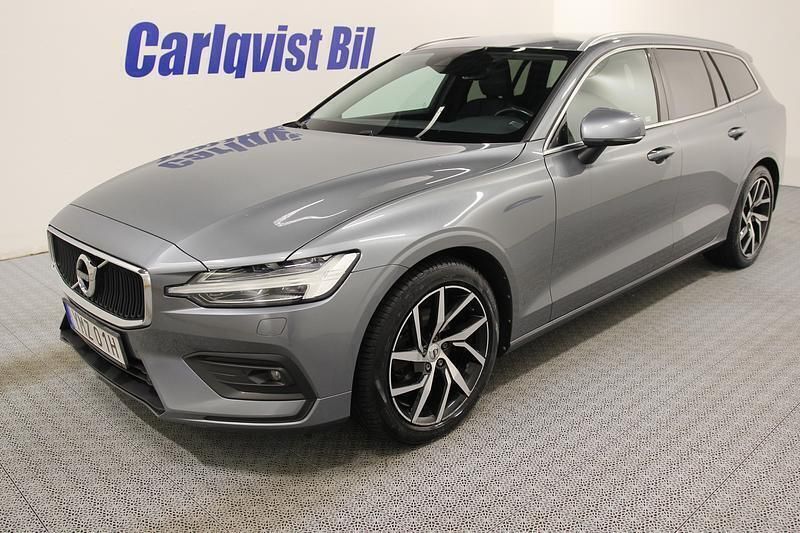 Grå (osmiumgrå metallic) Begagnad 2019 Volvo V60 Kombi | 309 000 kr (Lite dyr) - Bild 1/4