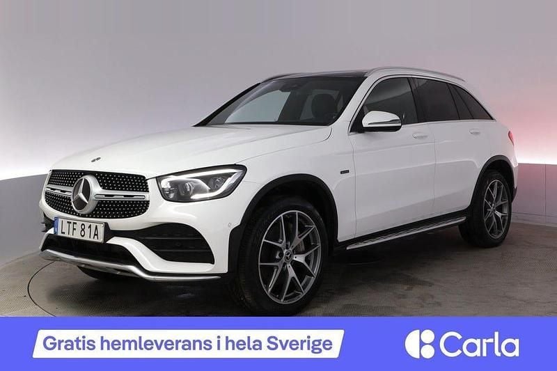 Vit Begagnad 2021 Mercedes GLC300 AMG SUV | 403 990 kr (Marknadspris) - Bild 1/2