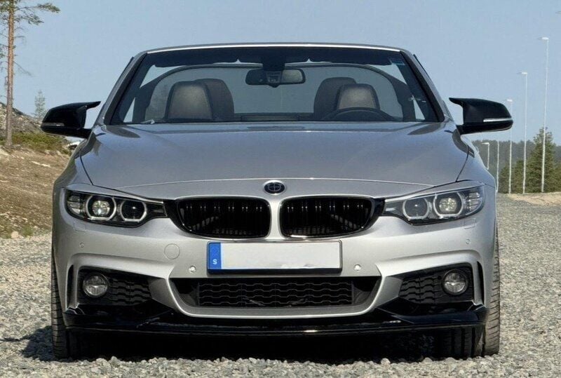 Silver Begagnad 2018 BMW 420 M Sport Cab | 345 000 kr (Marknadspris) - Bild 1/4