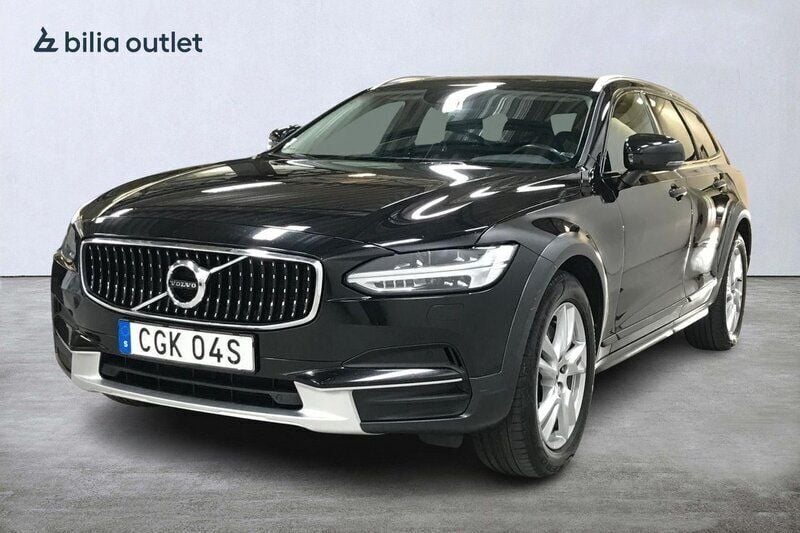 Svart Begagnad 2019 Volvo V90 CC SE Kombi | 249 900 kr (Superpris) - Bild 1/3