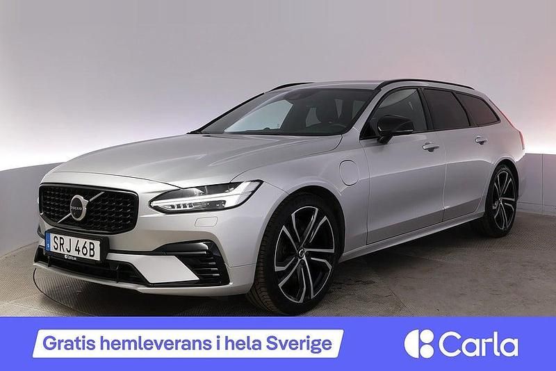 Silver Begagnad 2021 Volvo V90 R-Design Kombi | 384 990 kr - Bild 1/4