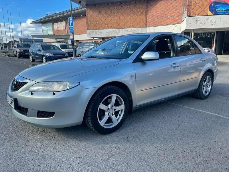 Silver Begagnad 2003 Mazda 6 Inclusive Sedan | 15 900 kr - Bild 1/4