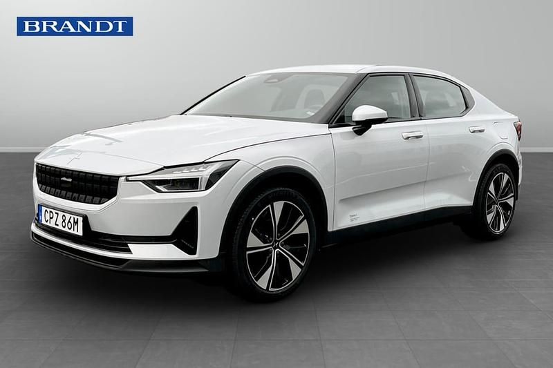 Silver Begagnad 2023 Polestar 2 Standard Range Single Motor Halvkombi | 334 900 kr (Marknadspris) - Bild 1/4