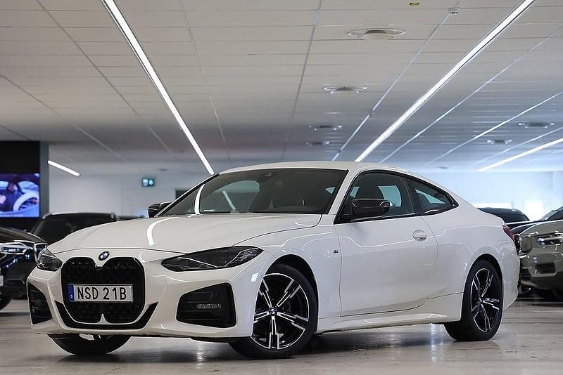 Begagnad BMW 420 M Sport 184 HK (135 kW) 2020 Vit Sportkupé