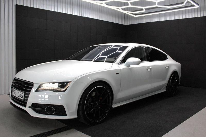 Vit Begagnad 2011 Audi A7 Sportback S-Line Halvkombi | 229 000 kr (Lite dyr) - Bild 1/4