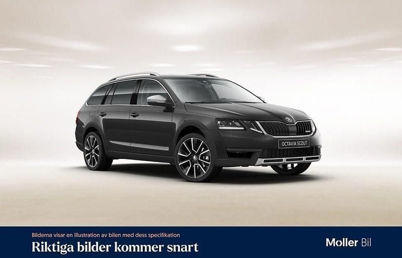Black magic pärleffekt Begagnad 2019 Skoda Octavia Scout Kombi | 269 900 kr - Bild 1/4