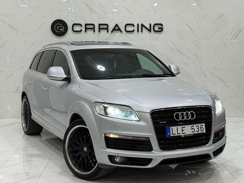 Silver Begagnad 2008 Audi Q7 S-Line SUV | 79 900 kr (Bra pris) - Bild 1/4