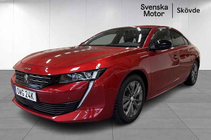 Röd Begagnad 2021 Peugeot 508 Allure Sedan | 229 200 kr (Superpris) - Bild 1/4