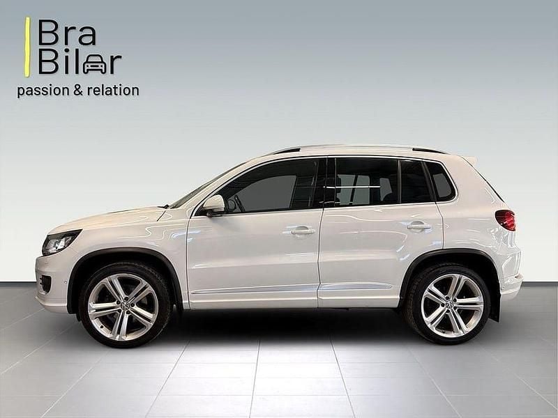Begagnad VW Tiguan R-line 177 HK (130 kW) 2015 Vit SUV