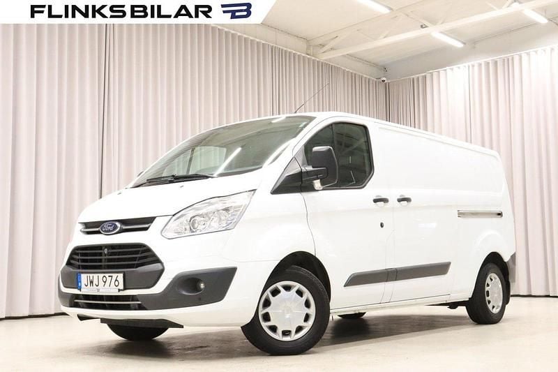 Vit Begagnad 2017 Ford Transit Custom Van | 149 800 kr (Marknadspris) - Bild 1/4