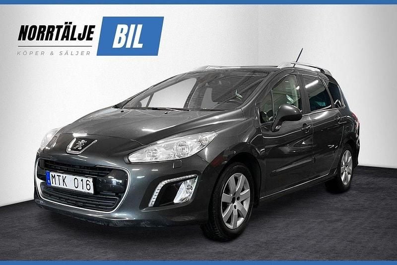 Mörkgrå Begagnad 2012 Peugeot 308 Kombi | 49 900 kr (Marknadspris) - Bild 1/4