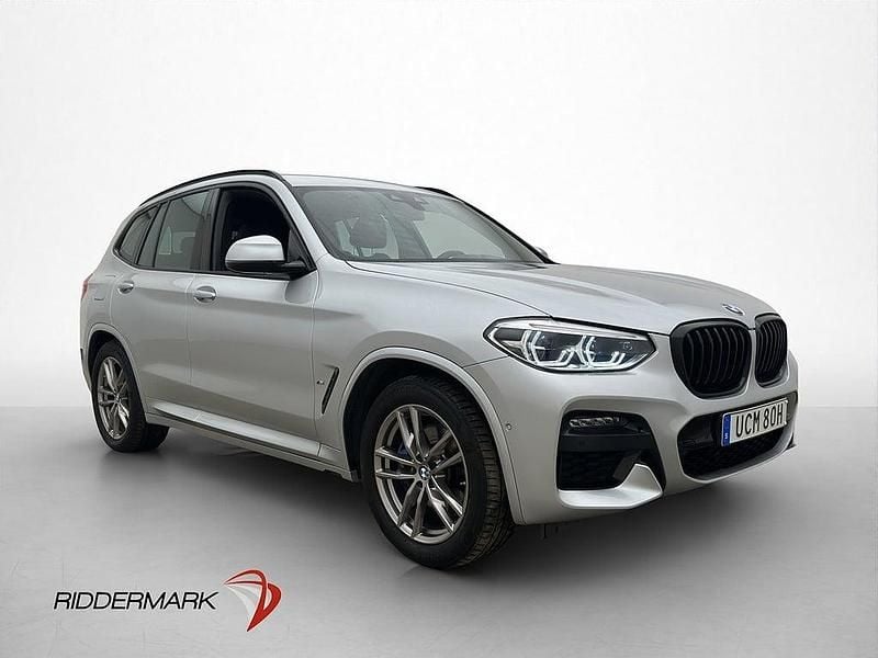 Begagnad BMW X3 M Sport 184 HK (135 kW) 2021 Silver SUV