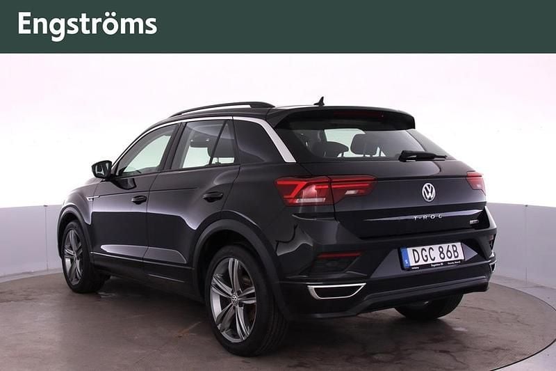 Begagnad VW T-Roc R-line 150 HK (110 kW) 2019 Svart SUV