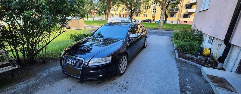 Svart Begagnad 2006 Audi A6 S-Line Kombi | 28 000 kr (Dyr) - Bild 1/4