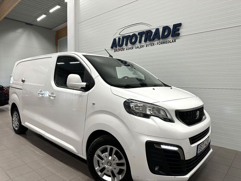 Vit Begagnad 2020 Peugeot Expert Van | 199 900 kr (Marknadspris) - Bild 1/4