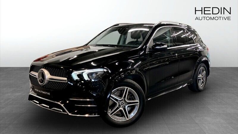 Svart (black) Begagnad 2022 Mercedes GLE350e Kombi | 758 700 kr (Dyr) - Bild 1/4