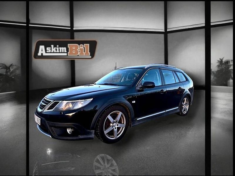 Svart Begagnad 2010 Saab 9-3X Vector Kombi | 59 900 kr (Marknadspris) - Bild 1/4