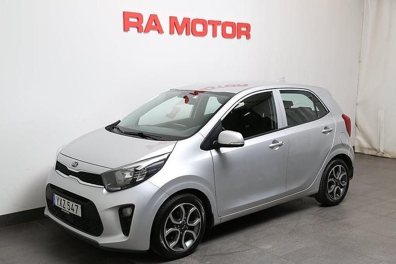 Begagnad Kia Picanto Advance 84 HK (61 kW) 2017 Grå Halvkombi