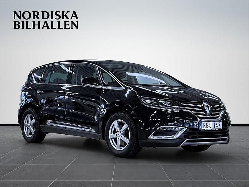 Svart Begagnad 2015 Renault Espace Minibuss | 179 795 kr (Marknadspris) - Bild 1/4